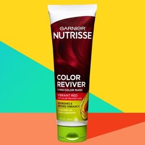 🌟3/35$ Garnier Nutrisse Color Reviver Vibrant Red 125ml. Rare color to find